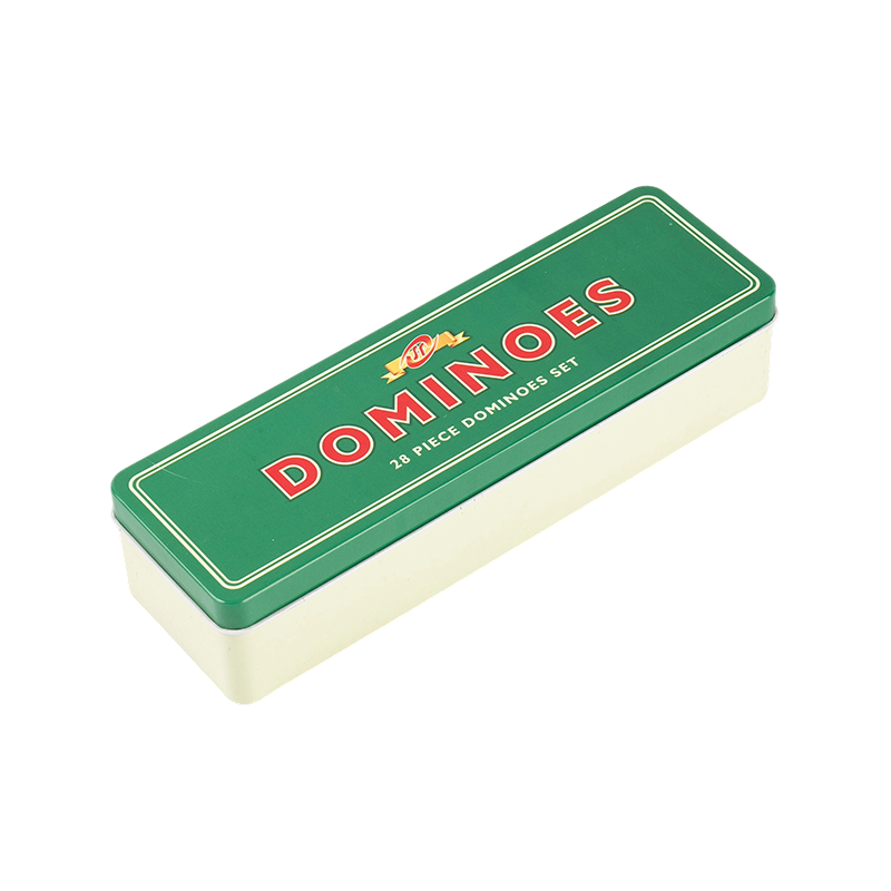 Classic duplici sex domino viridi alba ferrum arca