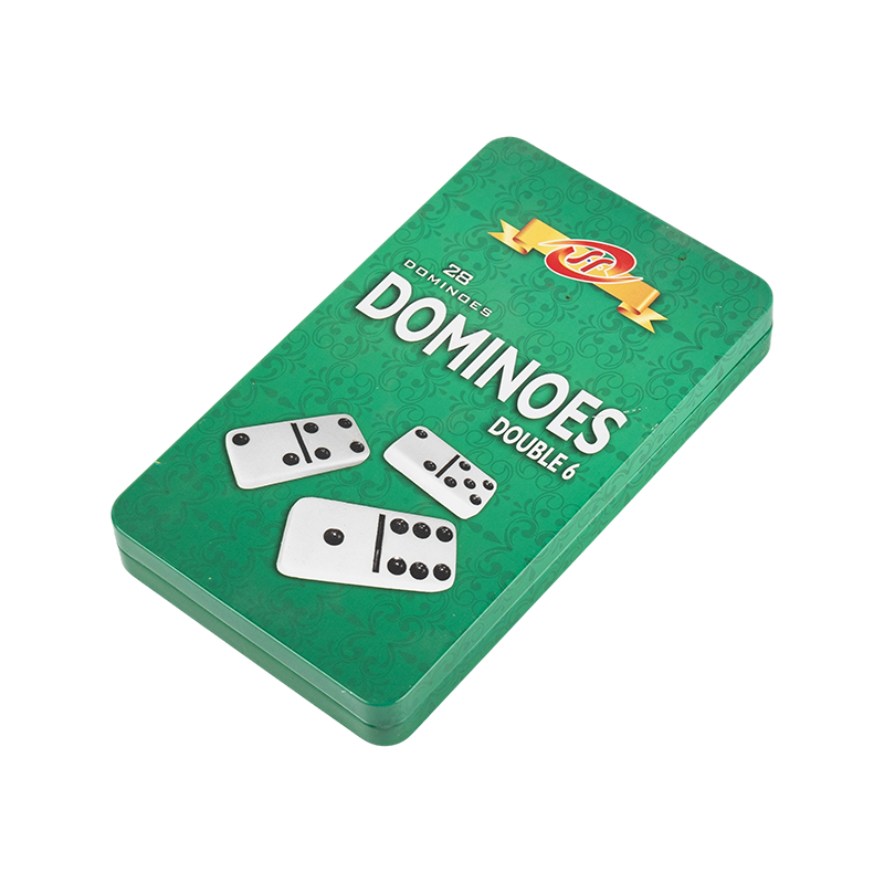 Duplici Sex Domino in Fashionable Green ferrum Box enim Family Games