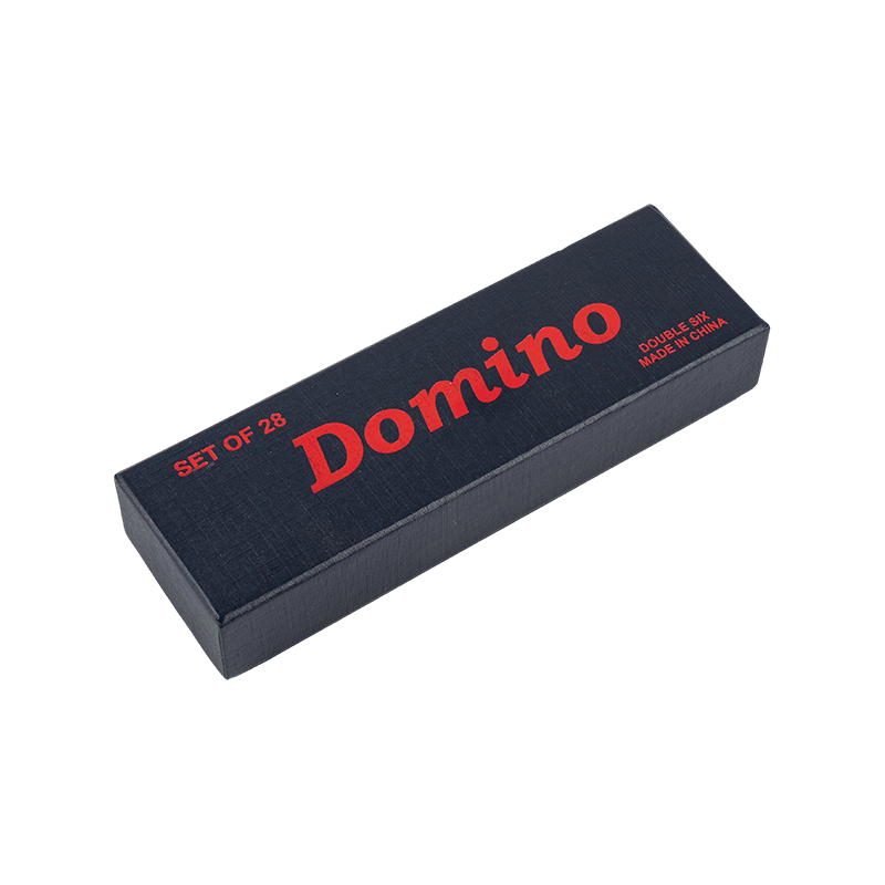 Mini Portable Puer Six Paper Box dominoes
