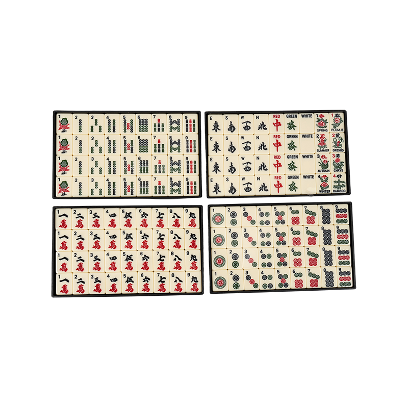 American style una-pars dis-card mahjong posuit